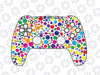 Funny Colourful Polka Dot Video Game Svg, International Dot Day Svg, Rainbow Polka Dot Png, Digital Download