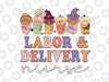 Halloween L and D Labor and Delivery Nurse Party Svg, Fall Pumpkins L and D Nurse Svg, Happy Halloween Png, Digital Download