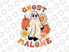 Retro Ghost Malone Svg, Spooky Halloween Cute Ghost Svg, Funny Halloween Flower Svg, Happy Halloween Png, Digital Download