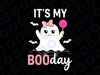 Its My Boo Day Cute Halloween Svg, Birthday Ghost Pink Bow Girls Svg, Happy Halloween Png, Digital Download