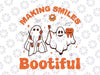 Making Smiles Bootiful Svg, Funny Ghost Dentist Halloween Dental Svg, Happy Halloween Png, Digital Download