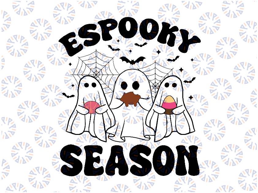 Espooky Conchas Ghost Svg, Cute Ghost Conchas Mexican Ghost Svg, Espooky Season Svg, Happy Halloween Png, Digital Download