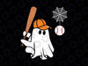 Halloween Baseball Svg, Spooky Baseball Player Ghost Boys Svg, Happy Halloween Png, Digital Download