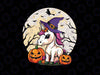 Cute Halloween Girls Witchy Unicorn Halloween Png, Halloween Unicorn Png, Happy Halloween Png, Digital Download