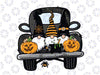 Halloween PNG, Halloween Truck PNG, Halloween Gnomes, Halloween Gnome Sublimation, Halloween Designs, Truck, Pumpkins, Halloween Print