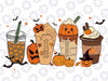 Halloween Coffee latte PNG, Halloween Boo Coffee Png, Villains Latte, Fall latte png, Horror Movie Inspired Coffee Sublimation