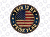 This Is My Pride Flag Png, American Flag Men Women Png, 4th of July Patriotic American Flag, Independence day, Digital Download