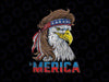 Eagle Mullet 4th Of July USA American Flag Eagle Merica png, Eagle With American Flag Png, Digital Download