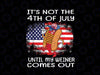 It's Not The 4th of July Until My Weiner Comes Out Png, Hot Dog Lover Png, Independence Day png, Digital Download