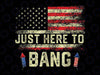 I'm Just Here To Bang Funny 4th of July Independence Day Png, American Flag Patriotic Firework Png, Independence Day png, Digital Download