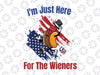 Hot Dog I'm Just Here For The Wieners 4th Of July Png, Hot Dog American Flag Png, Independence day Png, Digital Download