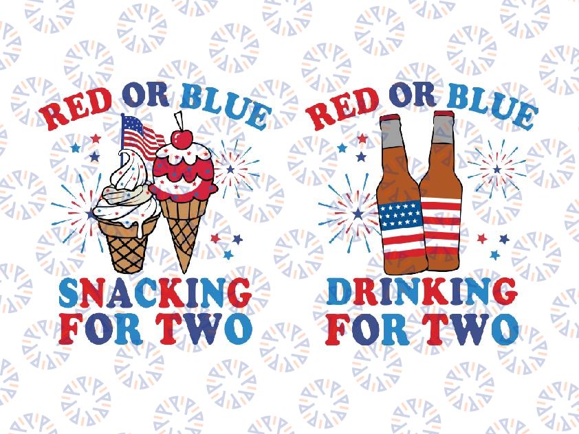 Couples 4th July Pregnancy Announcement Svg, Red Or Blue Snaking For Two, Independence Day Svg, Digital Download