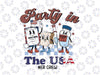 4th of July ER Nurse Png, Party In The USA Er Nurse Crew Png, Patriotic Nurse Png, Independence Day Png, Digital Download