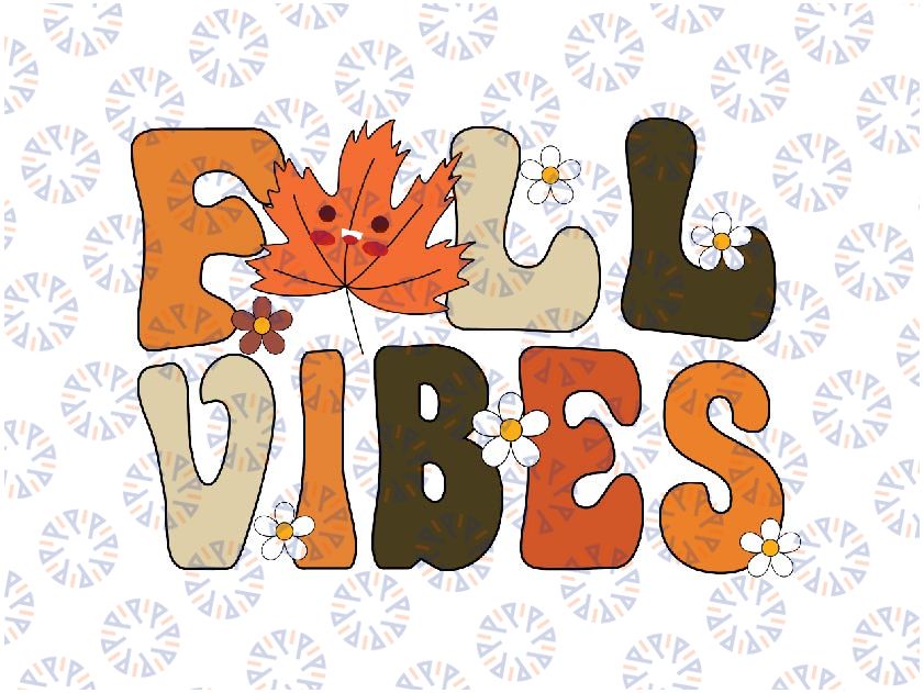 Retro Fall Vibes Svg, Tis The Season Svg, Pumpkin Season Svg, Happy Fall Y'all Svg, Autumn Vibes, Digital Download