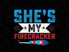 She's My Firecracker His And Hers 4th July Svg, Firecracker Patriotic Svg,  Independence Day Png, Digital Download