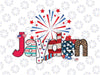 Personalized Name 4th of July Png, Custom Name Patriotic Png, Independence Day Png, Digital Download