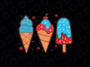 4th Of July Ice Pops Red White Blue American Flag Patriotic Svg, Usa Flag Ice Creams Svg, Independence Day Png, Digital Download