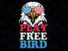 4th Of July American Flag Bald Eagle Mullet Play Free Bird Svg, American Eagle Svg, Independence Day Png, Digital Download