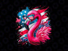 PNG ONLY Flamingo 4th Of July American Flag, Flamingo Patriotic Png, Independence Day Png, Digital Download