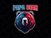 PNG ONLY Papa Bear Father's Day 4Th of July Png, Dad Patriot Daddy America Flag Png, Independence Day Png, Digital Download