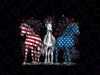 PNG ONLY 4th Of July Horse Lovers Red White And Blue American Flag Png, Independence Day Png, Digital Download