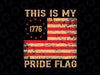 This Is My Pride Flag USA American Svg, 4th of July Patriotic 1776 Svg, Independence Day Png, Digital Download
