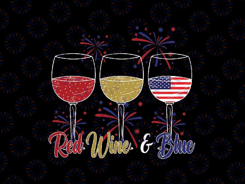 USA Flag 4th of July Red White Blue Drinker Glasses Svg,  Usa Glasses Fireworks Svg, Independence Day Png, Digital Download