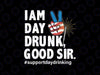 I Am Day Drunk Good Sir 4th Of July Svg, Support Day Drinking Peace Sign Hand Svg, Independence Day Png, Digital Download