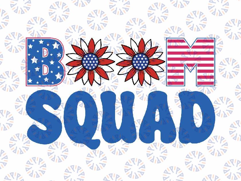 Firework Director Funny 4th of July Boom Squad Svg, God Bless Usa Svg, Independence Day Png, Digital Download