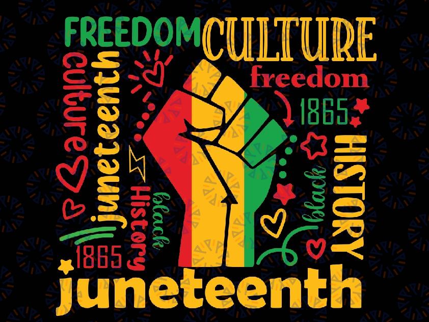 Freedom Culture Svg, Juneteenth svg, Black Woman Svg, Black Culture Png, Black History Svg, Black Pride Svg, Instant Download