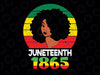 Retro Juneteenth Day 1865 Afro Melanin Black Women Svg, Blackk History Svg, Juneteenth's Women Png, African American, Designs Downloads