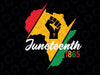 Juneteenth Svg, Juneteenth Afro Freeish Png, Freeish Since 1865, 2023 Black Independence Day Png, Black Lives Matter, Black History Matters