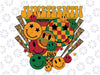 Retro Juneteenth Smiley Face Collage Png, Juneteenth Leopard, Black History Png, Emancipation 1865 free-ish png, Digital Download