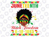 Juneteenth Celebrations Through Glasses Of Bold Black Women Svg, Juneteenth Celebrating 1865 Png, Afro Girl Png,  Digital Download