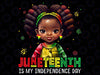 Juneteenth Celebrating 1865 Cute Black Girls Kids Png, Celebrate Black History Png, Black Power Png, Juneteenth Png, Digital Download