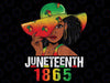 1865 Juneteenth Celebrate African American Freedom Day Women Png, Juneteenth Celebrating 1865 Png, Black woman Png, Instant download