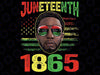 Juneteenth Is My Independence Day Black King Fathers Day Png, Juneteenth 2023 Black Freedom 1865 Png, Black History Month, Digital Download