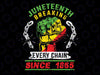 Juneteenth Breaking Every Chain Since 1865 African American Png,  Broken Chain Png, Free-ish 1865, Black History Png, Digital Downloads