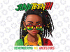 Juneteenth Loc'd Hair Remembering My Ancestor Png, Juneteenth Is My Independence Day Png, Celebrate Juneteenth Digital File