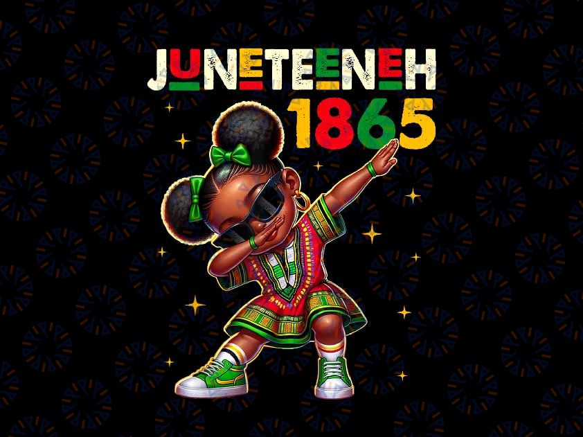 PNG ONLY Juneteenth Dabbing Black Girls Queen Melanin Brown Skin Dab Png, Juneteenth 1865 Dabbing Girl Png, Juneteenth Png, Instant Download