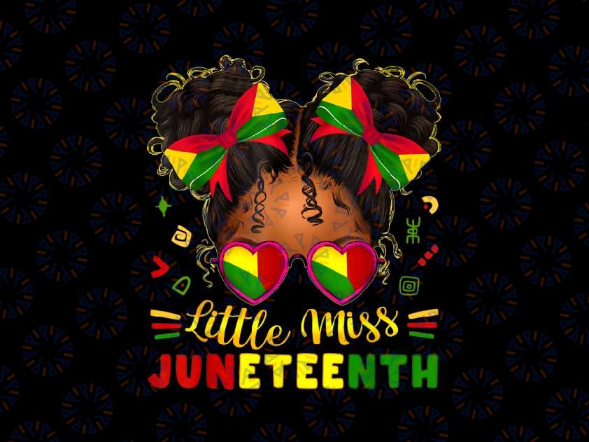 PNG ONLY Little Miss Juneteenth Png, Freedom Black American African Png, Juneteenth Png, Instant Download