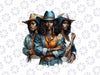 PNG ONLY Black Cowgirl Western Rodeo Melanin Png, Black History Juneteenth Png, Juneteenth Png, Instant Download