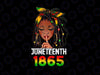 PNG ONLY Juneteenth Is My 1865 Independence Day Png, Black Women African American Png, Juneteenth Png, Instant Download