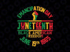 Emancipation Day Juneteenth Black American Celebrate Free-dom 1865 Svg, African American, Juneteenth Png, Instant Download