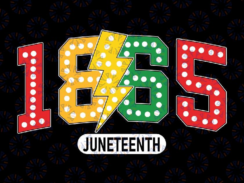 Retro Juneteenth 1865 Svg, Juneteenth Equality Awareness Svg, 1865 Freedom Melanin Svg, Juneteenth Png, Instant Download