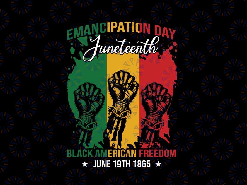 Juneteenth African Black American Freedom Day Svg, Emancipation Day America Flag Svg, Juneteenth Png, Instant Download