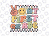 School Last Day Of 5th Grade Groovy Peace Out Fifth Grade Svg, Number Grade Retro Peace Out Svg, Last Day Of School Png, Digital Download