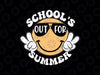 School's Out For Summer Svg, Teacher Summer End Of the School Year Svg, Last Day Of School Png, Digital Download