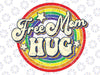 Free Mom Hugs Vintage Rainbow LGBT Pride Month Mother's Day Svg, Rainbow Heart, Pride Mom Svg, Rainbow Pride Svg, Mother Love Svg, LGBT Svg