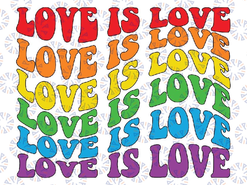 Love Is Love Svg, Pride Svg, LGBTQ Svg, Rainbow Svg, Cricut Svgs, Lesbian svg, LGBT Svg, Digital Download